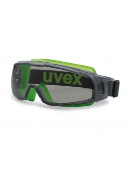 Защитные очки UVEX Ю-Соник, солнцезащитный фильтр, серый/лайм