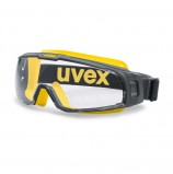 Защитные очки UVEX Ю-Соник, серый/желтый