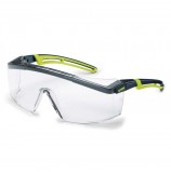 Защитные очки UVEX Астроспек 2.0, черный/лайм