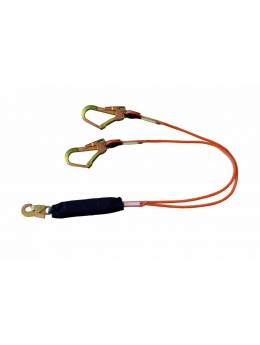 Строп OLYMP веревочный двуплечный с амортизатором огнестойкий СА22О