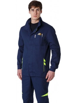 Куртка удлиненная мужская PROFLINE SPECIALIST (тк.Саржа), т.синий