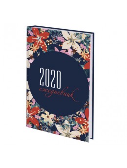 Ежедневник датированный 2020 А5, ламинированная обложка, 'Настроение', 145х215 мм, BRAUBERG, 110918