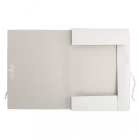 Папка для бумаг с завязками картонная мелованная BRAUBERG, 280 г/м2, до 200 листов