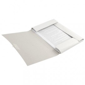 Папка для бумаг с завязками картонная BRAUBERG, 440 г/м2, до 200 листов