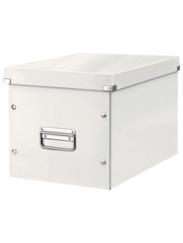 Короб архивный LEITZ 'Click & Store' L, 310х320х360 мм, ламинированный картон, разборный, белый, 61080001