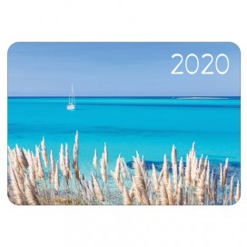 Календарь карманный 2020 г, 7х10 см, ламинированный, 'Пейзажи', HATBER, 326558, Кк7