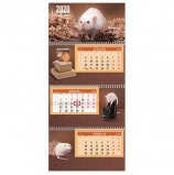 Календарь квартальный 2020 год, 'Экстра', 3 блока на 3-х гребнях, 'Знак Года', HATBER, 3Кв3гр3ц_20969