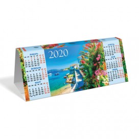 Календарь-домик 2020 г, с фигурной высечкой, 'Ассорти', HATBER, КД6