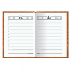 Ежедневник датированный на 4 года, BRAUBERG 'Кожа', А6+, 125х170 мм, 208 листов, ламинированная обложка, 121583