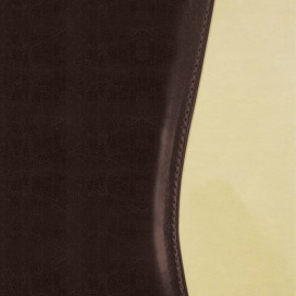 Ежедневник BRAUBERG недатированный, А5, 138х213 мм, 'De Luxe', под комбинированную кожу, 160 л., коричневый/бежевый, золотой срез, 123403