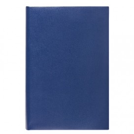 Ежедневник BRAUBERG недатированный, А5, 138х213 мм, 'Select', под зернистую кожу, 160 л., темно-синий, 123430