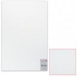 Белый картон грунтованный для живописи, 50х80 см, толщина 2 мм, акриловый грунт, двусторонний