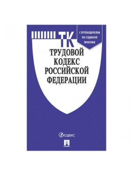 Кодекс РФ ТРУДОВОЙ, мягкий переплёт, 125х200 мм, 256 страниц, 127539