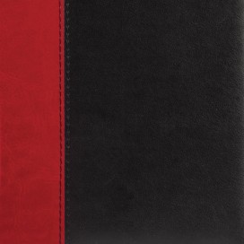 Ежедневник BRAUBERG недатированный, А5, 138х213 мм, 'Prestige', комбинированный, 160 л., красно-черный, 128281