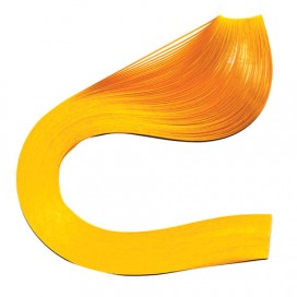 Бумага для квиллинга 'Желтый банан', 125 полос, 5 мм х 300 мм, 130 г/м2, ОСТРОВ СОКРОВИЩ, 128766