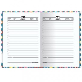 Ежедневник датированный на 4 года, BRAUBERG 'Оптимизм', А5, 133х205 мм, 192 листа, 129237