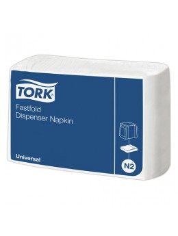 Салфетки TORK (Система N2) Fastfold, комплект 36 шт., 25х30 см, 300 шт., белые, 10933