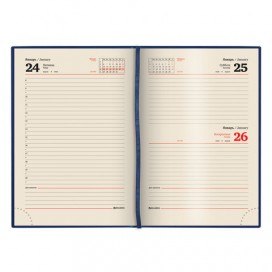 Ежедневник датированный 2020 А5, BRAUBERG 'Iguana', под кожу рептилий, золотой срез, синий, 138х213 мм, 129699