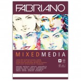 Альбом для рисования FABRIANO 'Mixed Media' мелкое зерно, 40 л., 250 г/м2, А4, 210х297 мм, 19100381