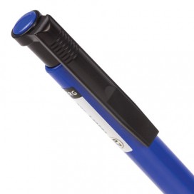 Ручка шариковая автоматическая с грипом BRAUBERG 'Explorer', СИНЯЯ, корпус синий, узел 0,7 мм, линия письма 0,35 мм, 140581