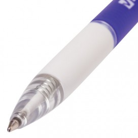 Ручка шариковая автоматическая с грипом BRAUBERG 'Sprinter', СИНЯЯ, корпус ассорти, узел 0,7 мм, линия письма 0,35 мм, 140583