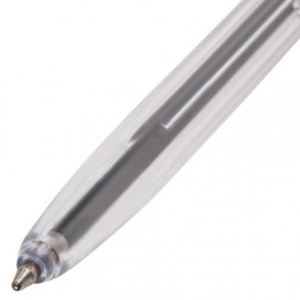 Ручка шариковая BRAUBERG 'Line', СИНЯЯ, корпус прозрачный, узел 1 мм, линия письма 0,5 мм, BP177
