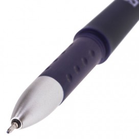 Ручка гелевая с грипом BRAUBERG 'Impulse', СИНЯЯ, игольчатый узел 0,5 мм, линия письма 0,35 мм, GP142