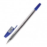 Ручка шариковая масляная ERICH KRAUSE 'Ultra-10', СИНЯЯ, корпус прозрачный, узел 0,7 мм, линия письма 0,26 мм, 13873