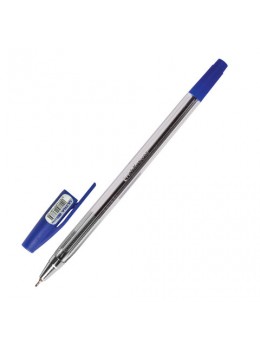Ручка шариковая масляная ERICH KRAUSE 'Ultra-10', СИНЯЯ, корпус прозрачный, узел 0,7 мм, линия письма 0,26 мм, 13873