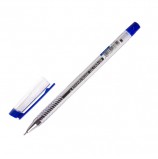 Ручка шариковая масляная ERICH KRAUSE 'Ultra-20', СИНЯЯ, корпус прозрачный, узел 0,7 мм, линия письма 0,26 мм, 13875