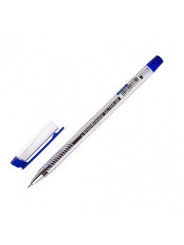 Ручка шариковая масляная ERICH KRAUSE 'Ultra-20', СИНЯЯ, корпус прозрачный, узел 0,7 мм, линия письма 0,26 мм, 13875