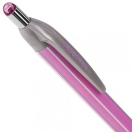 Ручка шариковая автоматическая BRAUBERG 'Sakura', корпус ассорти, узел 0,5 мм, линия письма 0,35 мм, BPR130