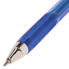 Ручка шариковая BRAUBERG 'Black Jack', СИНЯЯ, корпус тонированный синий, узел 0,7 мм, линия письма 0,35 мм, BP185