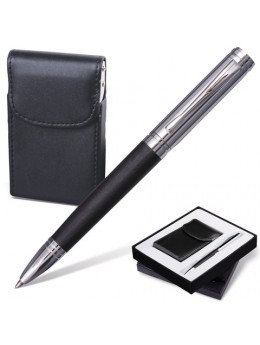 Набор GALANT 'Prestige Collection': ручка, визитница, черный, подарочная коробка, 141371