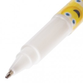Ручка шариковая на шнурке BRAUBERG 'Funny Motions', СИНЯЯ, корпус ассорти, узел 0,7 мм, линия письма 0,35 мм, BP209