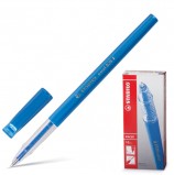 Ручка шариковая STABILO 'Excel', СИНЯЯ, корпус синий, узел 0,7 мм, линия письма 0,38 мм, 828/41F