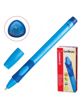 Ручка шариковая STABILO 'Left Right', СИНЯЯ, для левшей, корпус синий, узел 0,8 мм, линия письма 0,4 мм, 6318/1-10-41