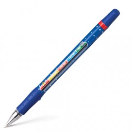 Ручка шариковая STABILO 'Exam Grade', СИНЯЯ, корпус синий, узел 0,8 мм, линия письма 0,4 мм, 588/G-41