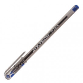 Ручка шариковая масляная PENSAN 'My-Tech', СИНЯЯ, игольчатый узел 0,7 мм, линия письма 0,35 мм, 2240