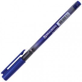 Ручка шариковая масляная BRAUBERG 'Profi-Oil', СИНЯЯ, корпус с печатью, узел 0,7 мм, линия письма 0,35 мм, OBP225