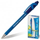 Ручка шариковая автоматическая PAPER MATE 'Flexgrip Ultra RT', СИНЯЯ, soft-touch, узел 1 мм, линия письма 0,8 мм, S0190303