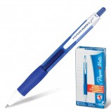 Ручка гелевая автоматическая PAPER MATE 'PM Gel', СИНЯЯ, корпус тонированный синий, узел 1 мм, линия письма 0,7 мм, S0903220