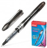 Ручка-роллер BEIFA (Бэйфа) 'A Plus', ЧЕРНАЯ, корпус с печатью, узел 0,5 мм, линия письма 0,33 мм, RX302602-BK