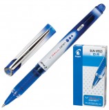 Ручка-роллер с грипом PILOT 'V-Ball Grip', СИНЯЯ, корпус с печатью, узел 0,5 мм, линия письма 0,3 мм, BLN-VBG-5