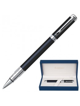 Ручка-роллер подарочная WATERMAN 'Perspective Black CT', черный лак, детали с никеле-палладиевым покрытием, черная, S0830720