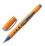 Ручка-роллер STABILO 'Worker', СИНЯЯ, оранжевый корпус 'soft-touch', узел 0,7 мм, линия письма 0,5 мм, 2018/41