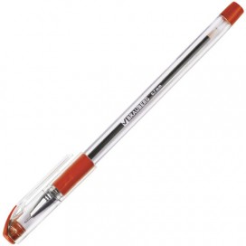 Ручка шариковая масляная с грипом BRAUBERG 'Max-Oil', КРАСНАЯ, игольчатый узел 0,7 мм, линия письма 0,35 мм, OBP240