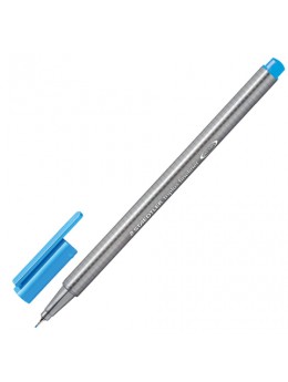 Ручка капиллярная STAEDTLER 'Triplus Fineliner', БЛЕДНО-ГОЛУБАЯ, трехгранная, линия письма 0,3 мм, 334-30