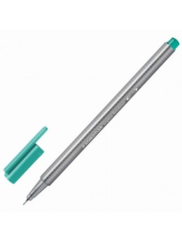 Ручка капиллярная STAEDTLER 'Triplus Fineliner', БИРЮЗОВАЯ, трехгранная, линия письма 0,3 мм, 334-54