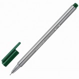 Ручка капиллярная STAEDTLER 'Triplus Fineliner', ЗЕЛЕНАЯ ЗЕМЛЯ, трехгранная, линия письма 0,3 мм, 334-55